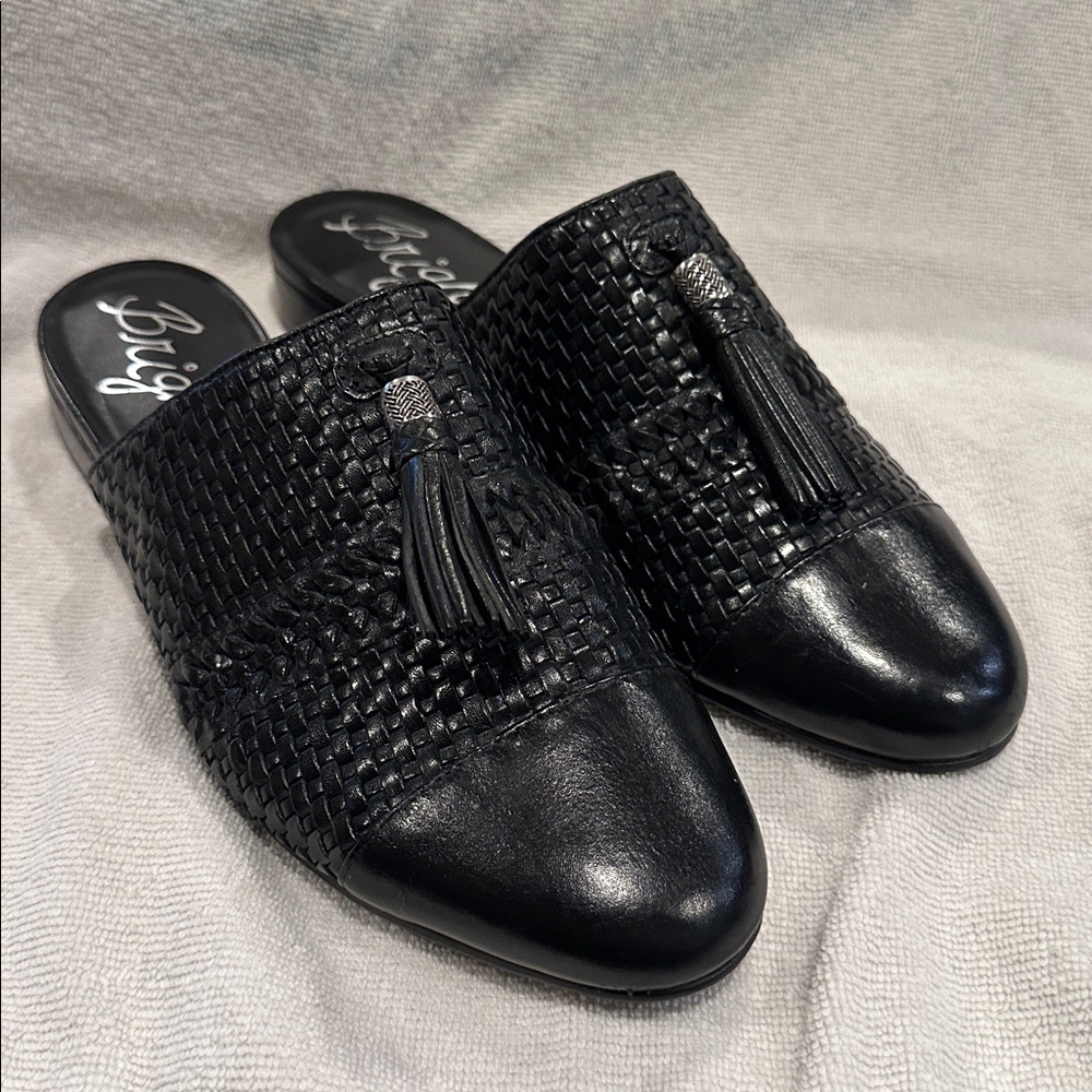 Brighton Idol Black Mules - Picture 2 of 7